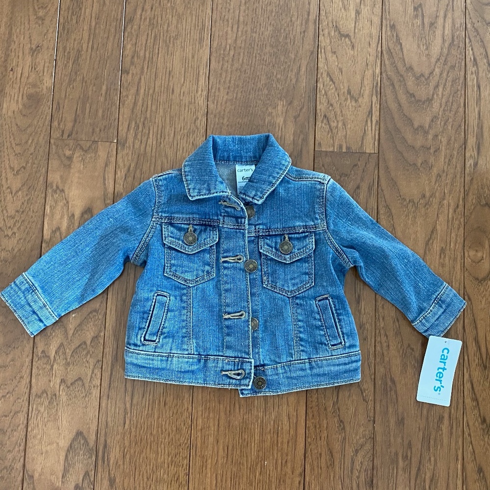 NWT Carter's Jean Jacket (6 Months)